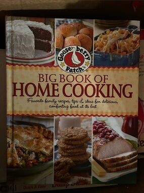 Gooseberry Patch Big Book of Homecooking Home Cooking hardcover cookbook recipes